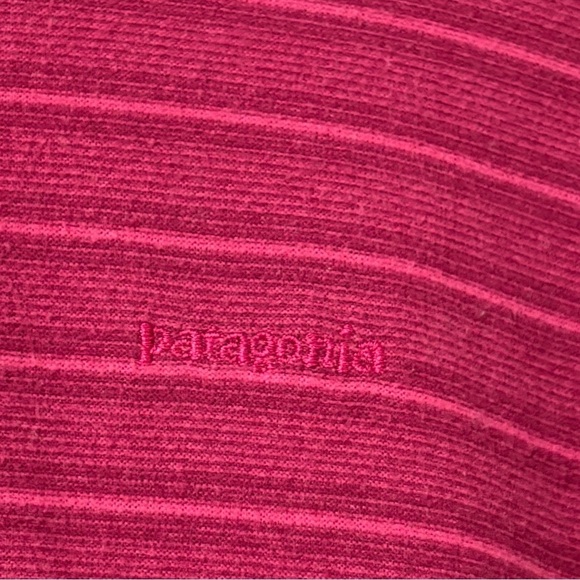 Patagonia Girl's Micro D Zip Neck Fleece Pullover Size XXL Magenta - Picture 4 of 5